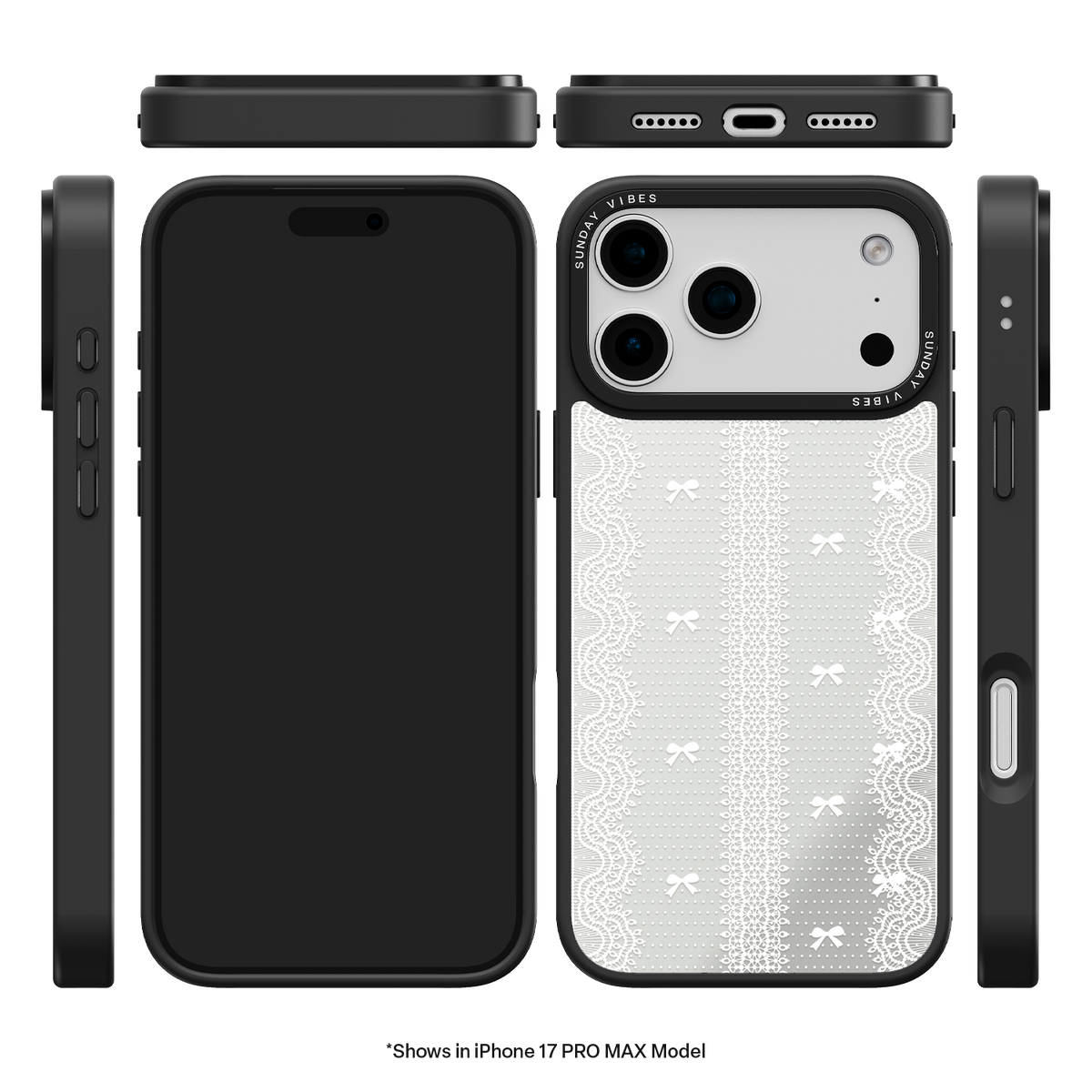 Lace Whisper iPhone Case