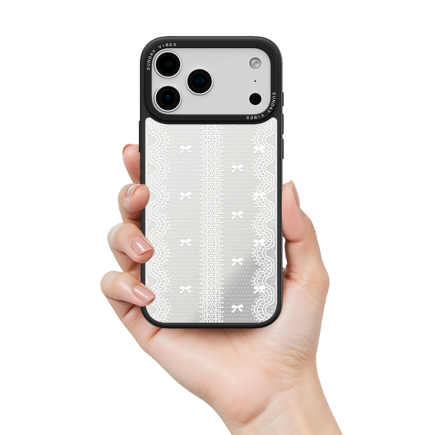 Lace Whisper iPhone Case