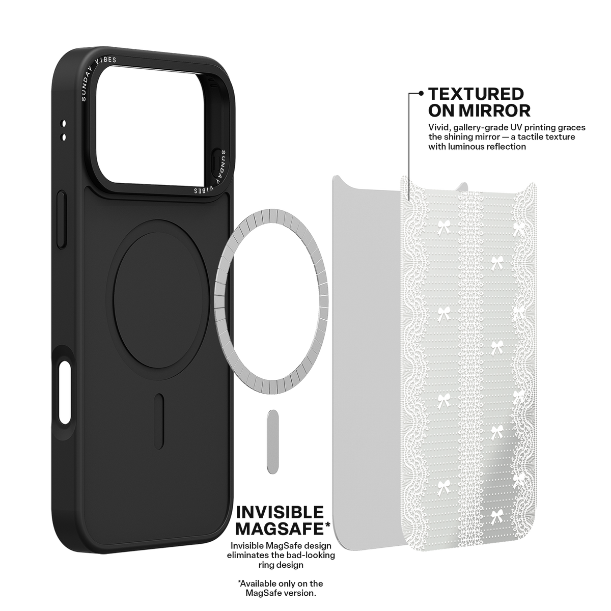 Lace Whisper iPhone Case