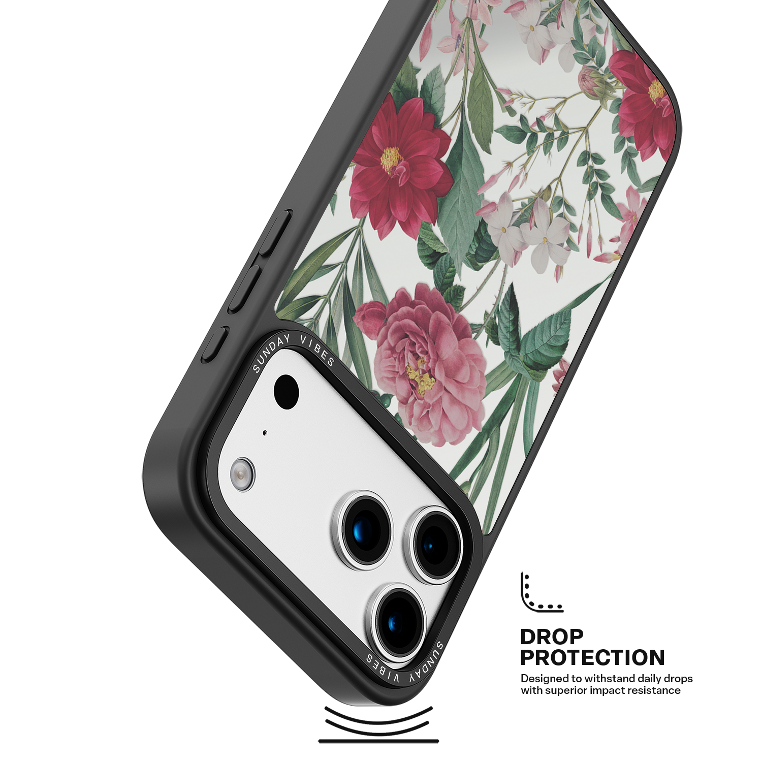Rose Garden Gaze iPhone Case