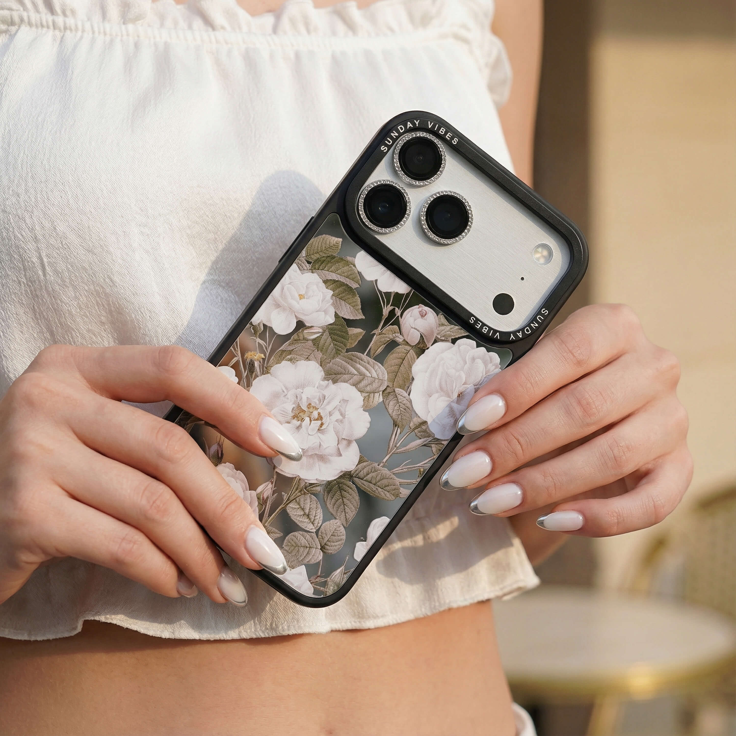 Ivory Lace iPhone Case