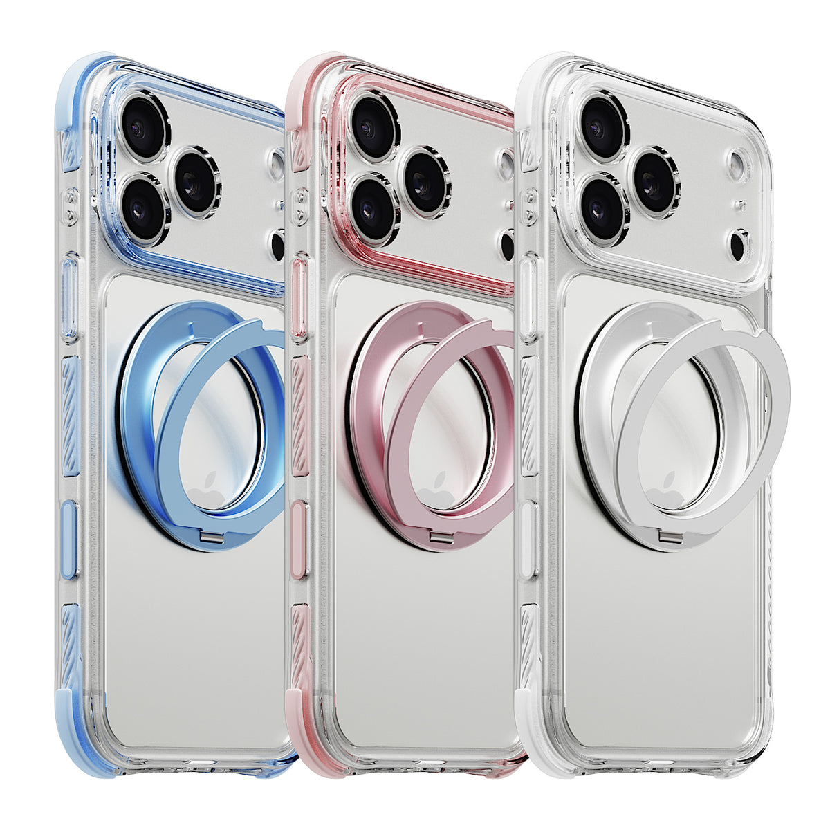 iiCASE Macaron Shield 360 Ring Stand Case for iPhone 17 Pro image 10 - Macaron 360 all color