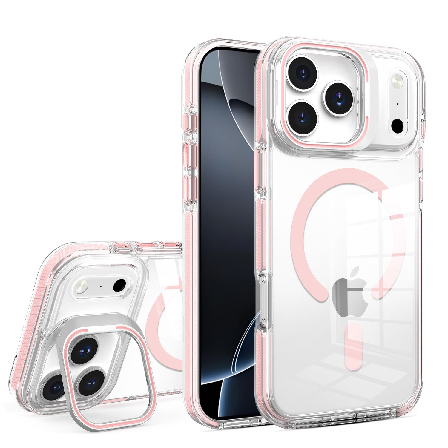 MagSafe Ultra Protective iPhone Case With Camera Kickstand