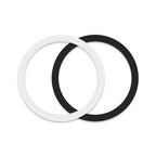 MagSafe magnetic Enhancement Ring (2 Packs, 1 White + 1 Black)