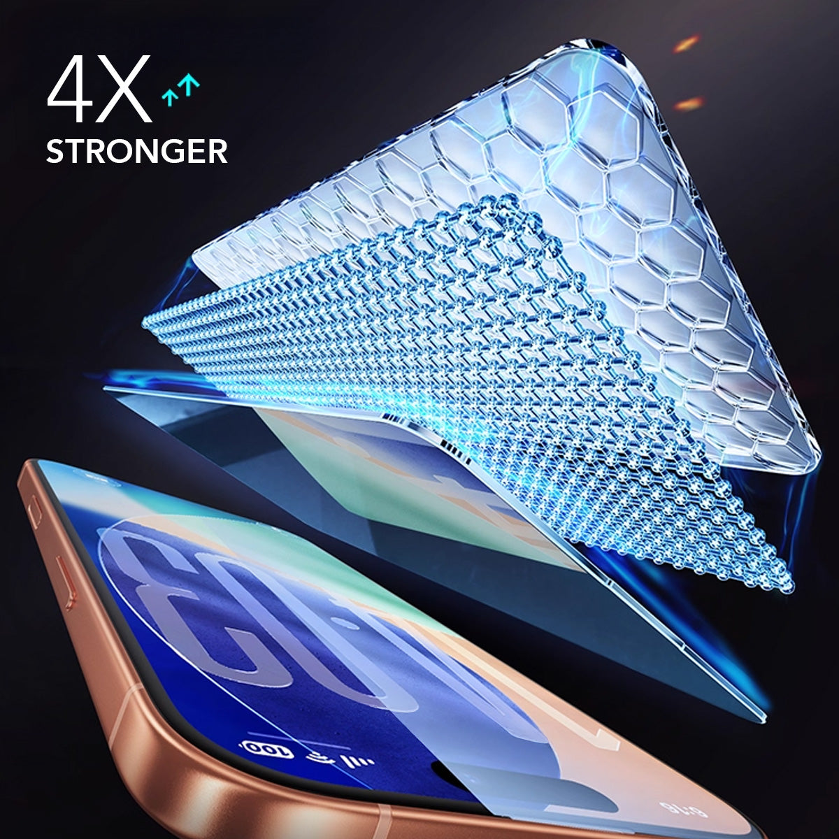 Master Series Premium Tempered Glass iPhone Screen Protector