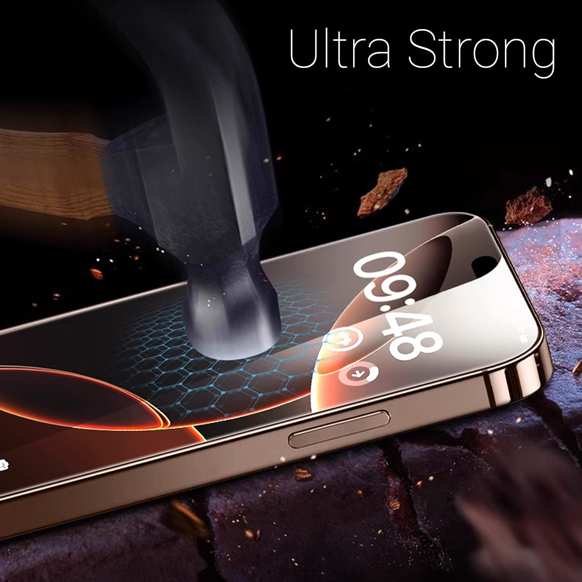 Master Series Premium Tempered Glass iPhone Screen Protector