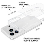 Military Protection Clear MagSafe iPhone Case