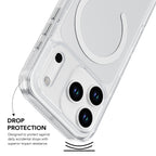 Military Protection Clear MagSafe iPhone Case