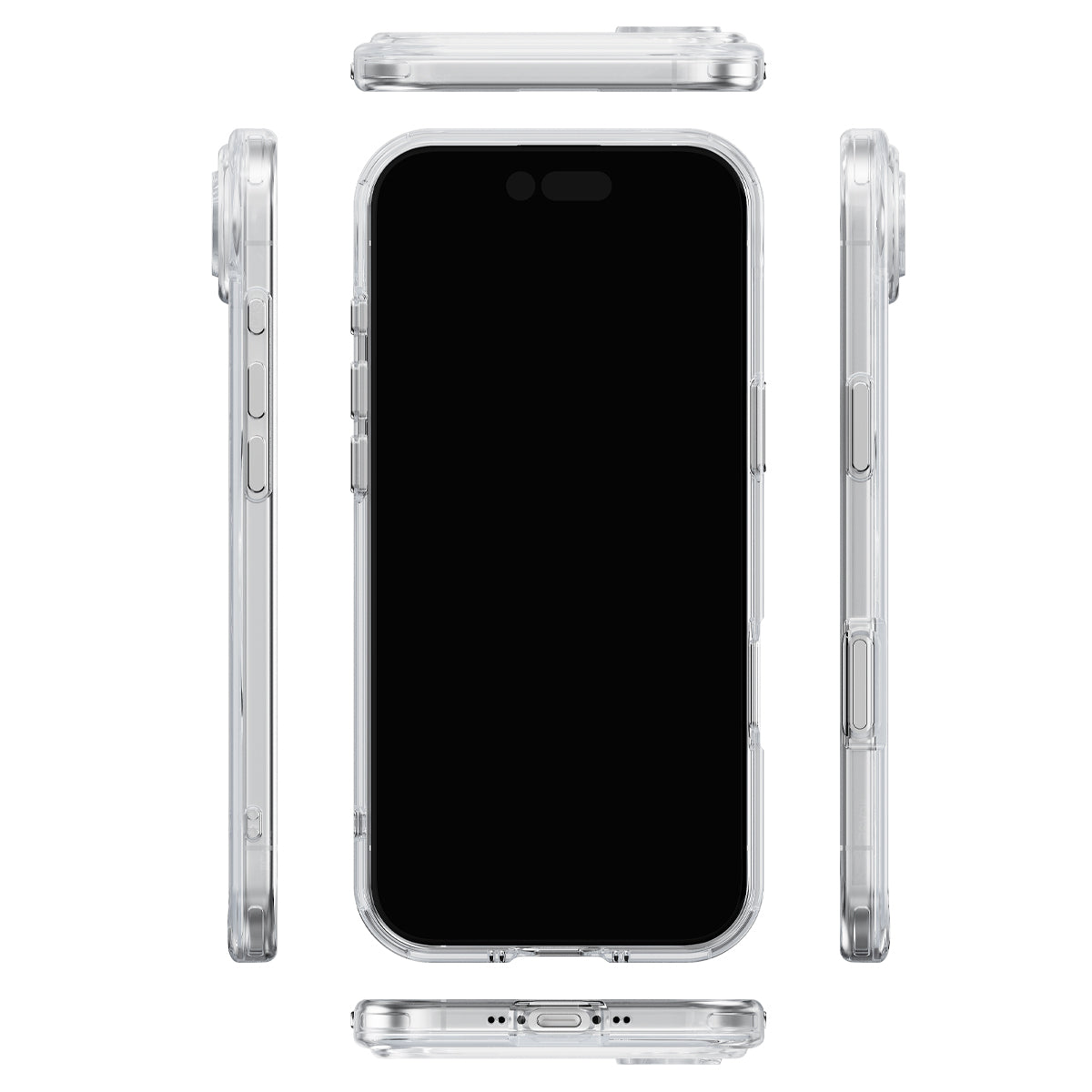 Military Protection Clear MagSafe iPhone Case