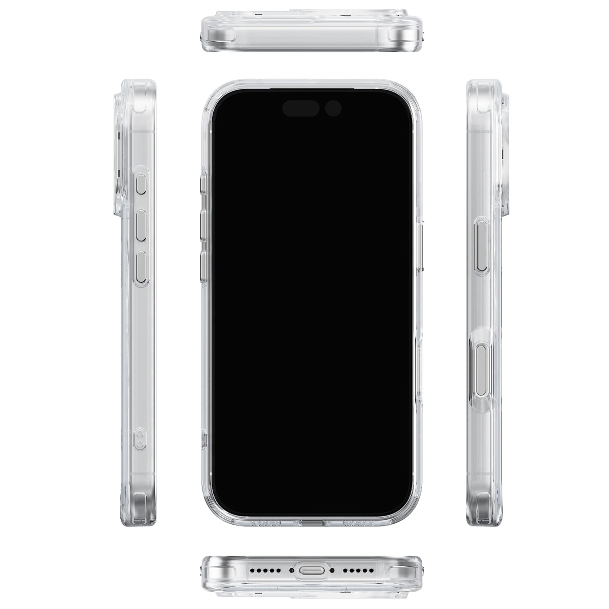 Military Protection Clear MagSafe iPhone Case