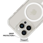 Military Protection Clear MagSafe iPhone Case