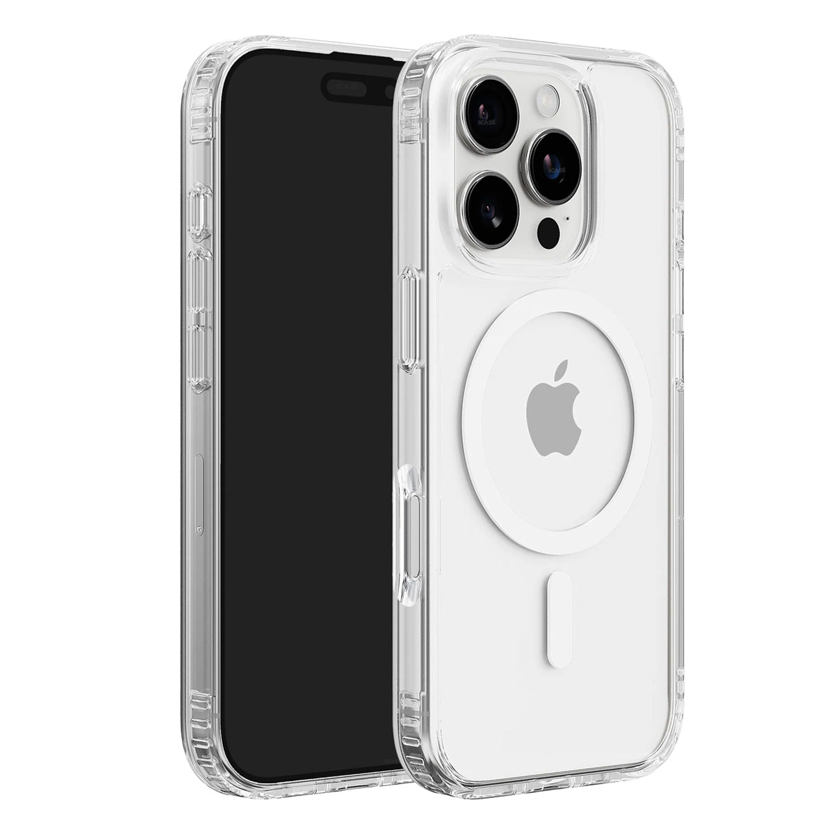 Military Protection Clear MagSafe iPhone Case