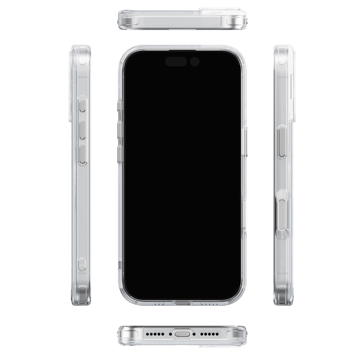 Military Protection Clear MagSafe iPhone Case