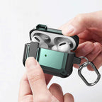 Smart Lock Metalic Protective AirPods Case