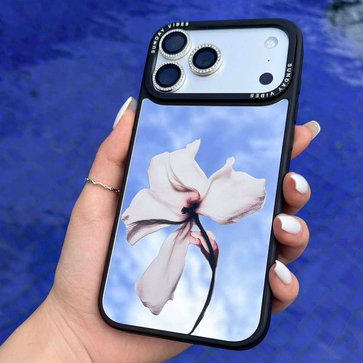 White Shadow iPhone Case