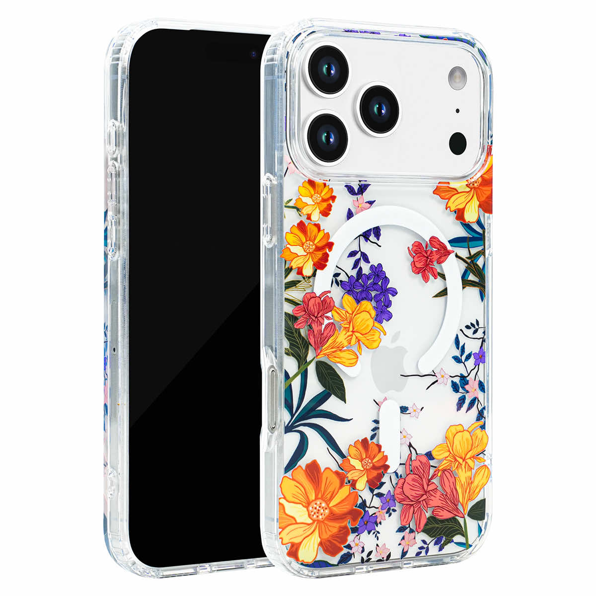 Vibrant Floral MagSafe iPhone Case