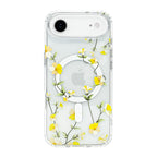 Yellow Floral MagSafe iPhone Case