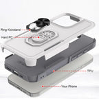 Defence Armor With Ring Ultra Protective iPhone Case