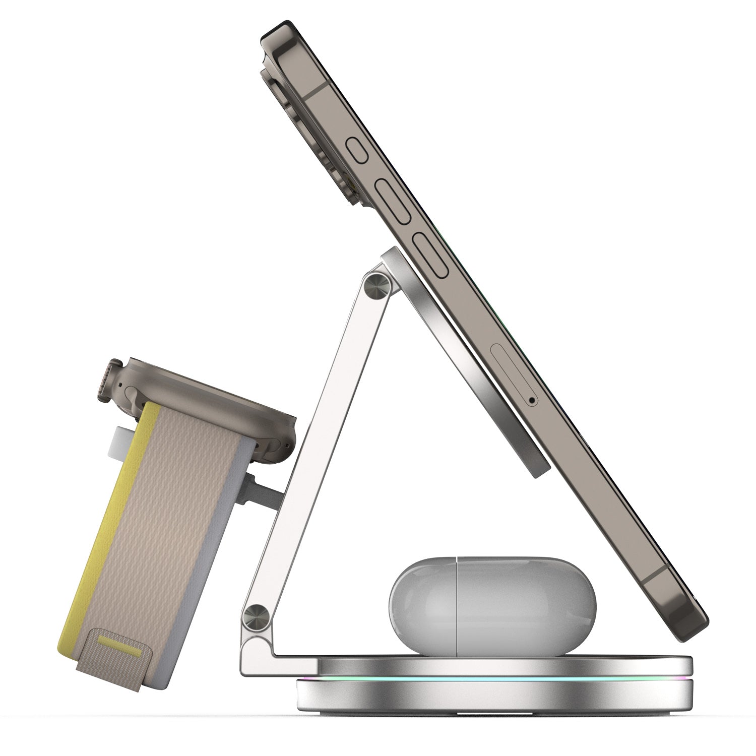 Desktop 3-in-1 MagSafe Wireless Charging Station