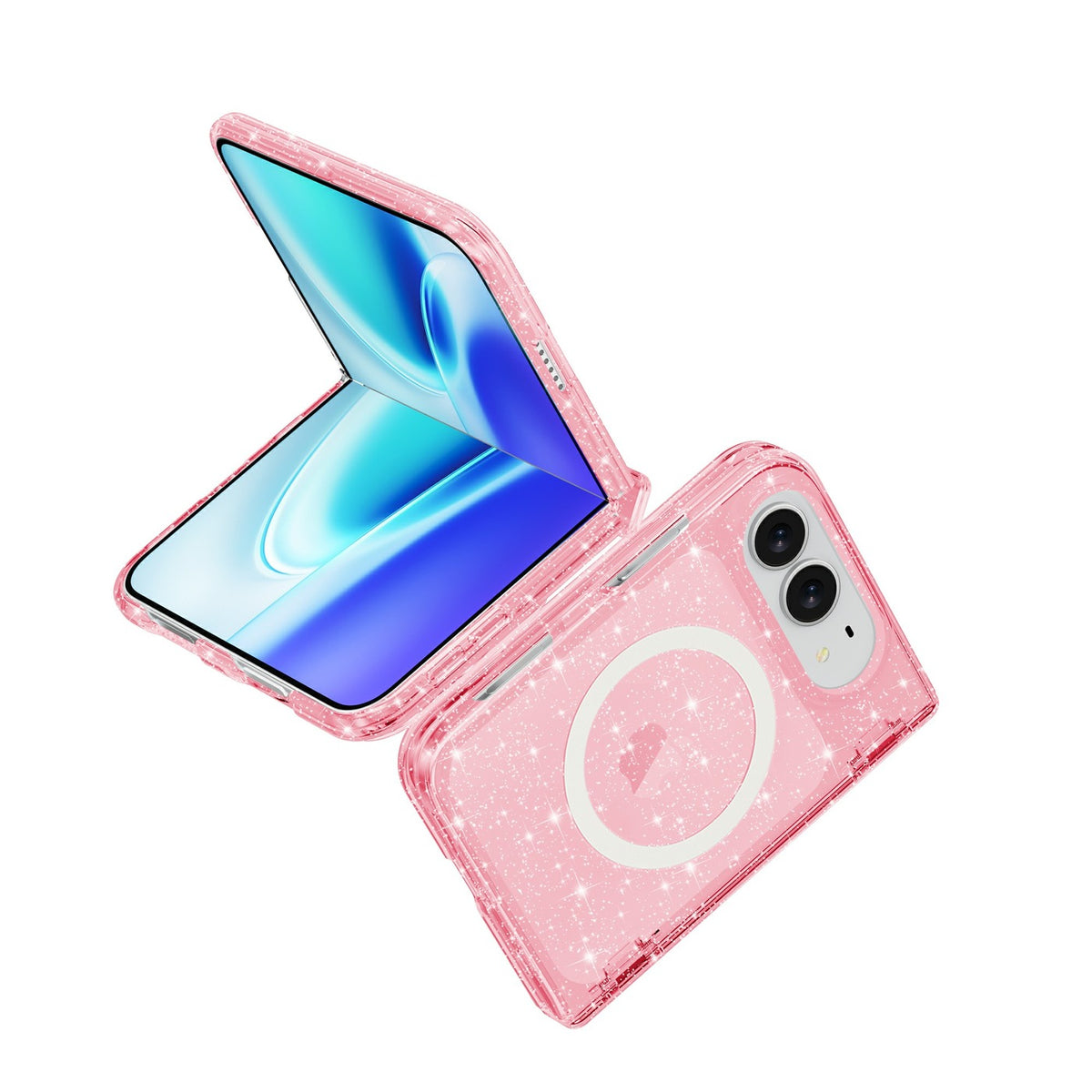 Stardust Clear MagSafe iPhone Duo Case