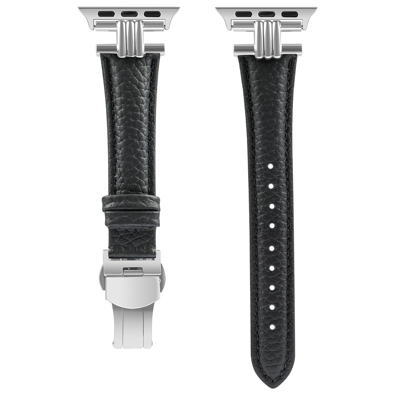 H Buckle Swift Leather Strap - iiCase