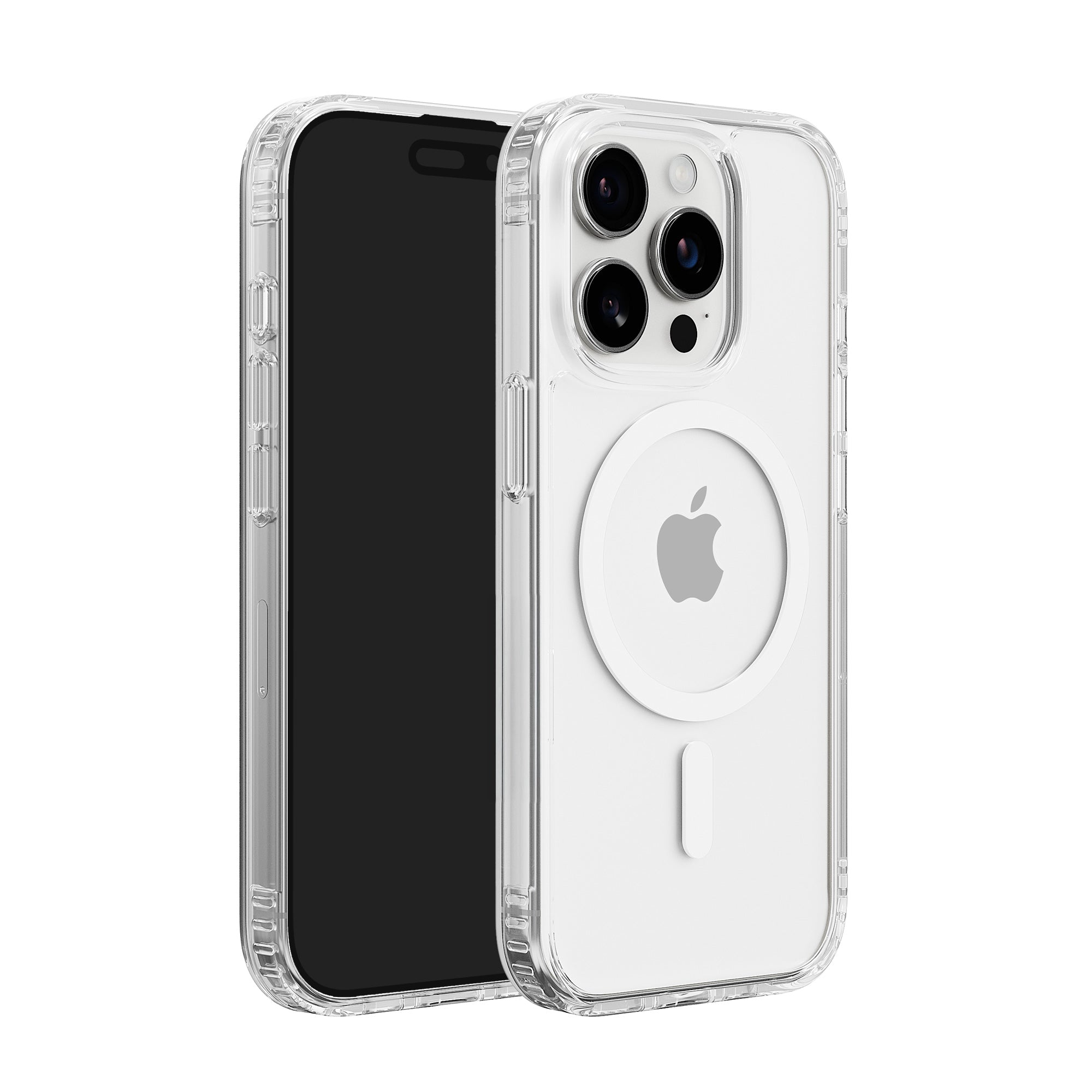 Military Protection Clear MagSafe iPhone Case