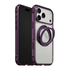 iiCASE Aegis 360 MagSafe Ring Stand Case for iPhone 18 Pro image 3 - 360 01 01 phone filter case dark plum phone silver slot 01