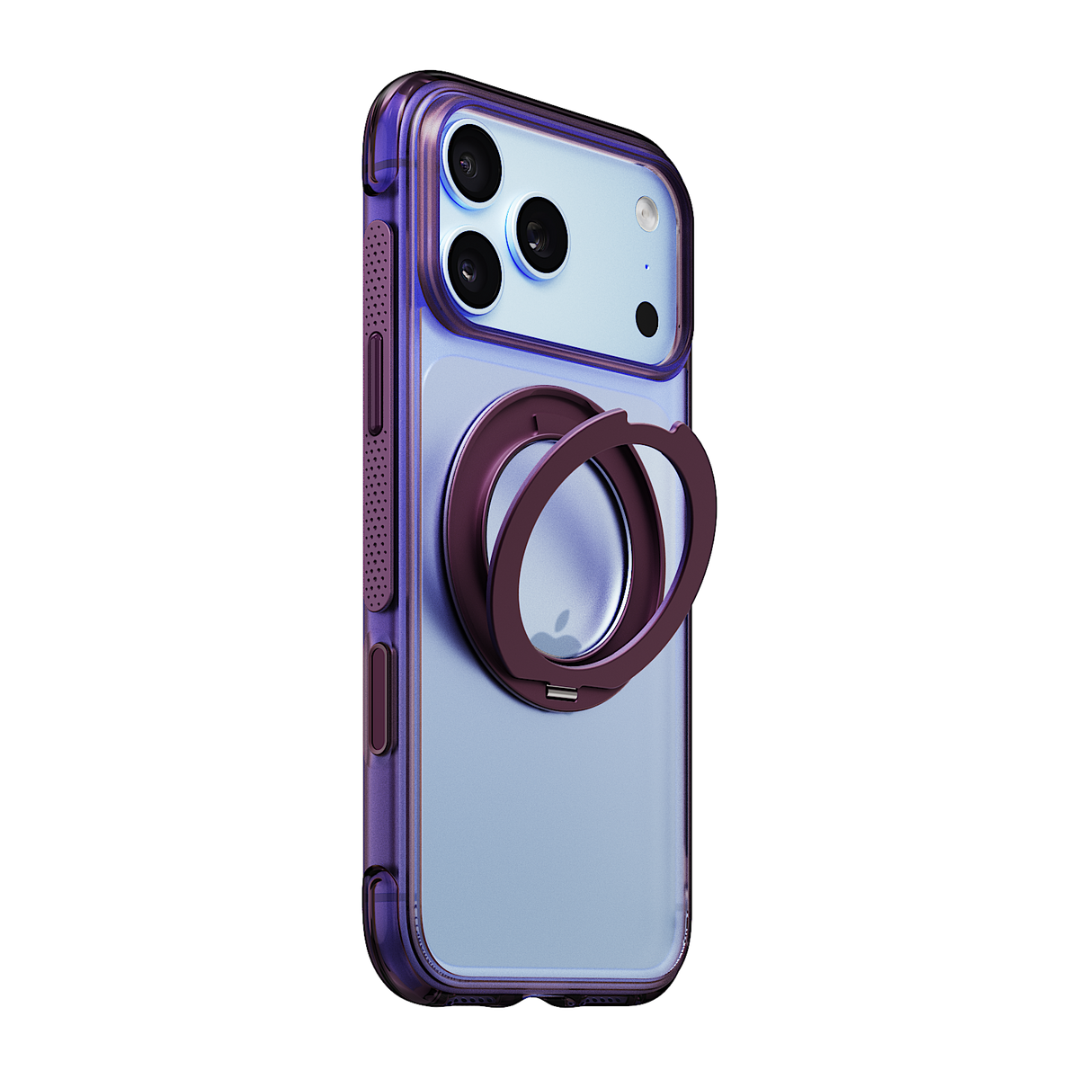 iiCASE Aegis 360 MagSafe Ring Stand Case for iPhone 18 Pro image 14 - 360 01 02 phone filter case dark plum phone glacier slot 01