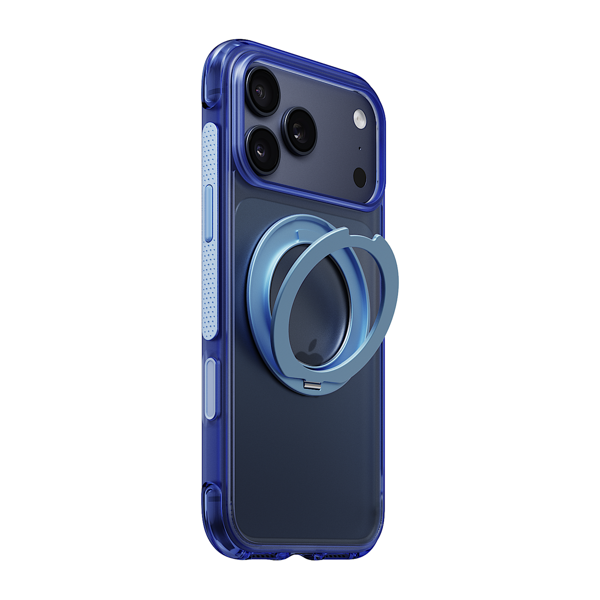 iiCASE Aegis 360 MagSafe Ring Stand Case for iPhone 17 Pro Max image 18 - 360 02 05 phone filter case ice blue phone deep blue slot 01
