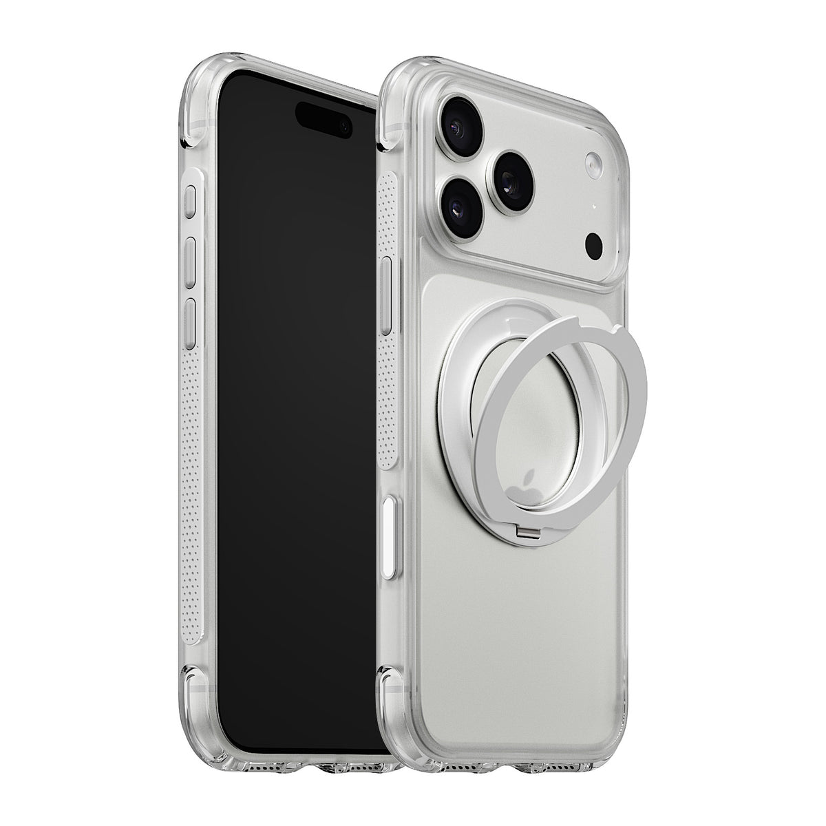 iiCASE Aegis 360 MagSafe Ring Stand Case for iPhone 18 Pro image 39 - 360 04 01 phone filter case frost white phone silver slot 01