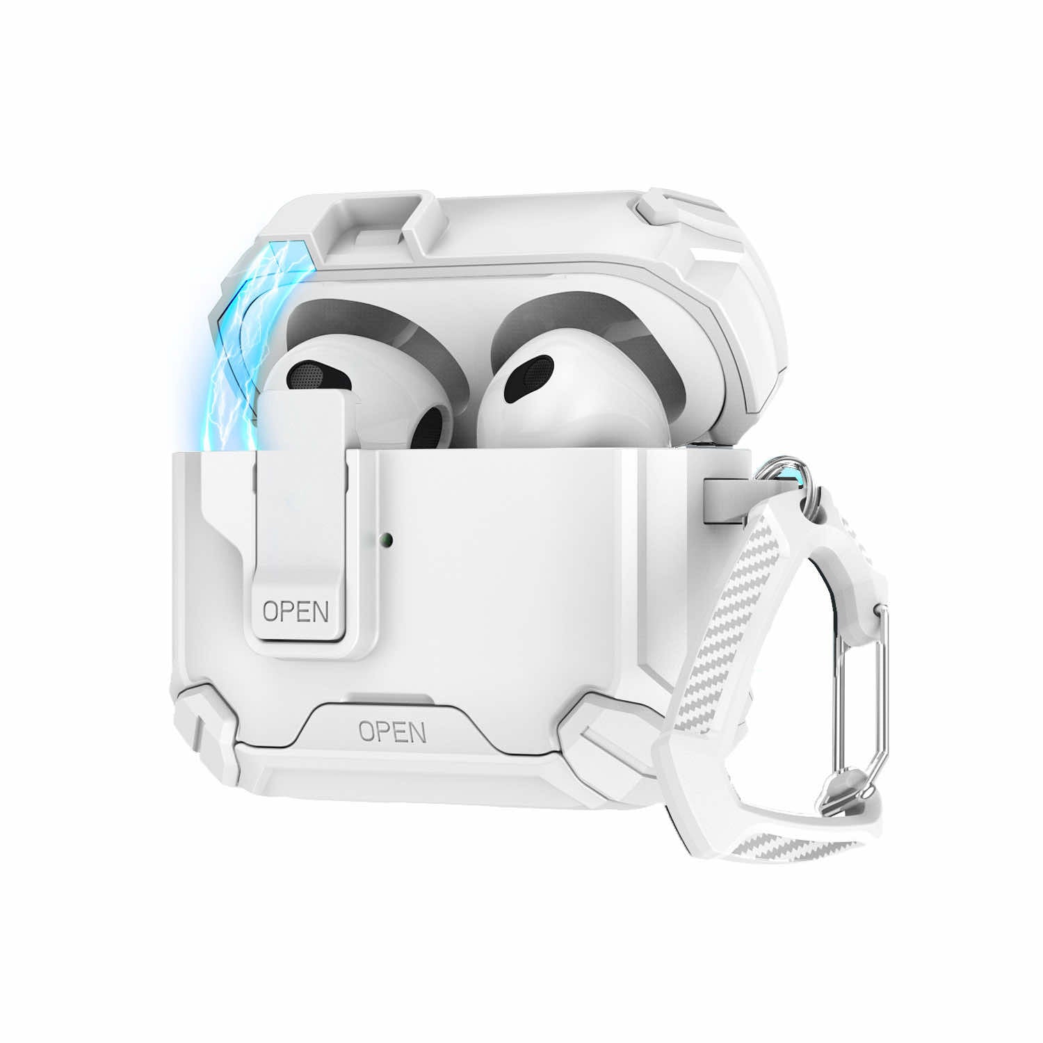 Smartlock with Phone Stand Armor AirPods Case