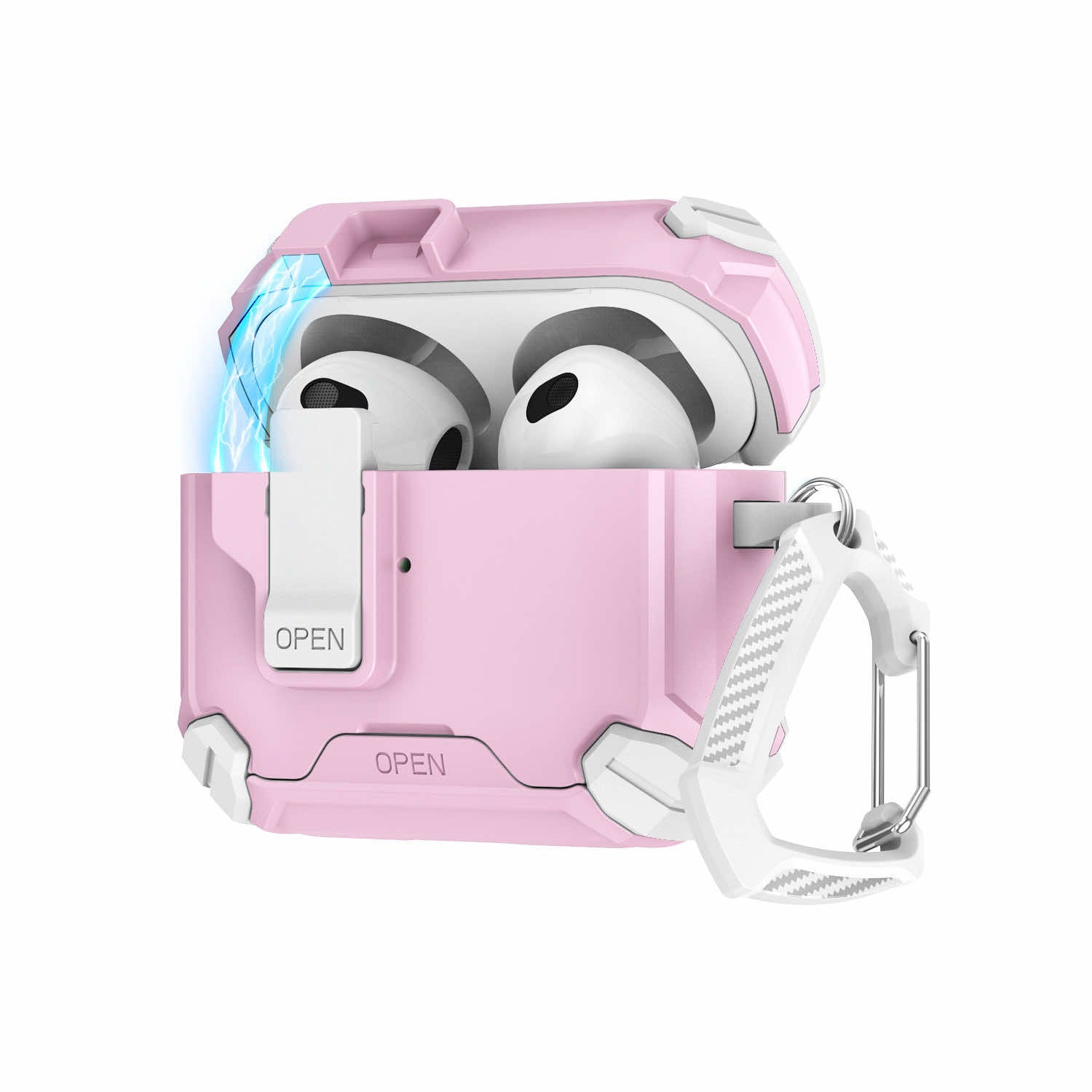 Smartlock with Phone Stand Armor AirPods Case