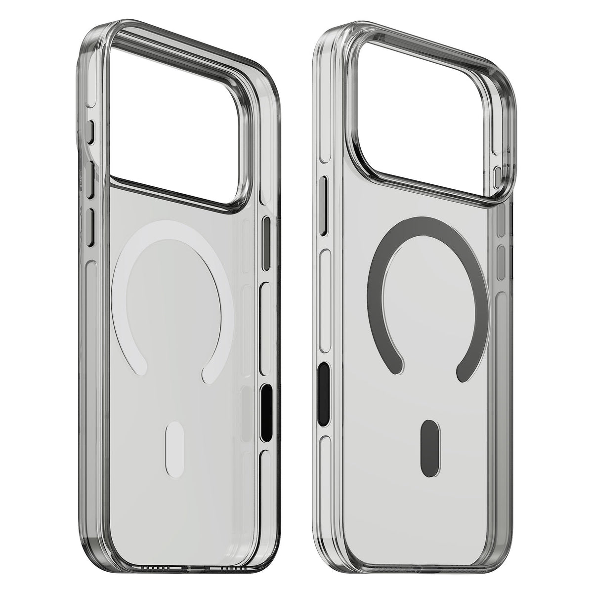 iiCASE Crystal EverClear MagSafe Case for iPhone 17 Pro image 2 - Crystal EverClear 02 01 phone filter case crystal grey phone all slot 100