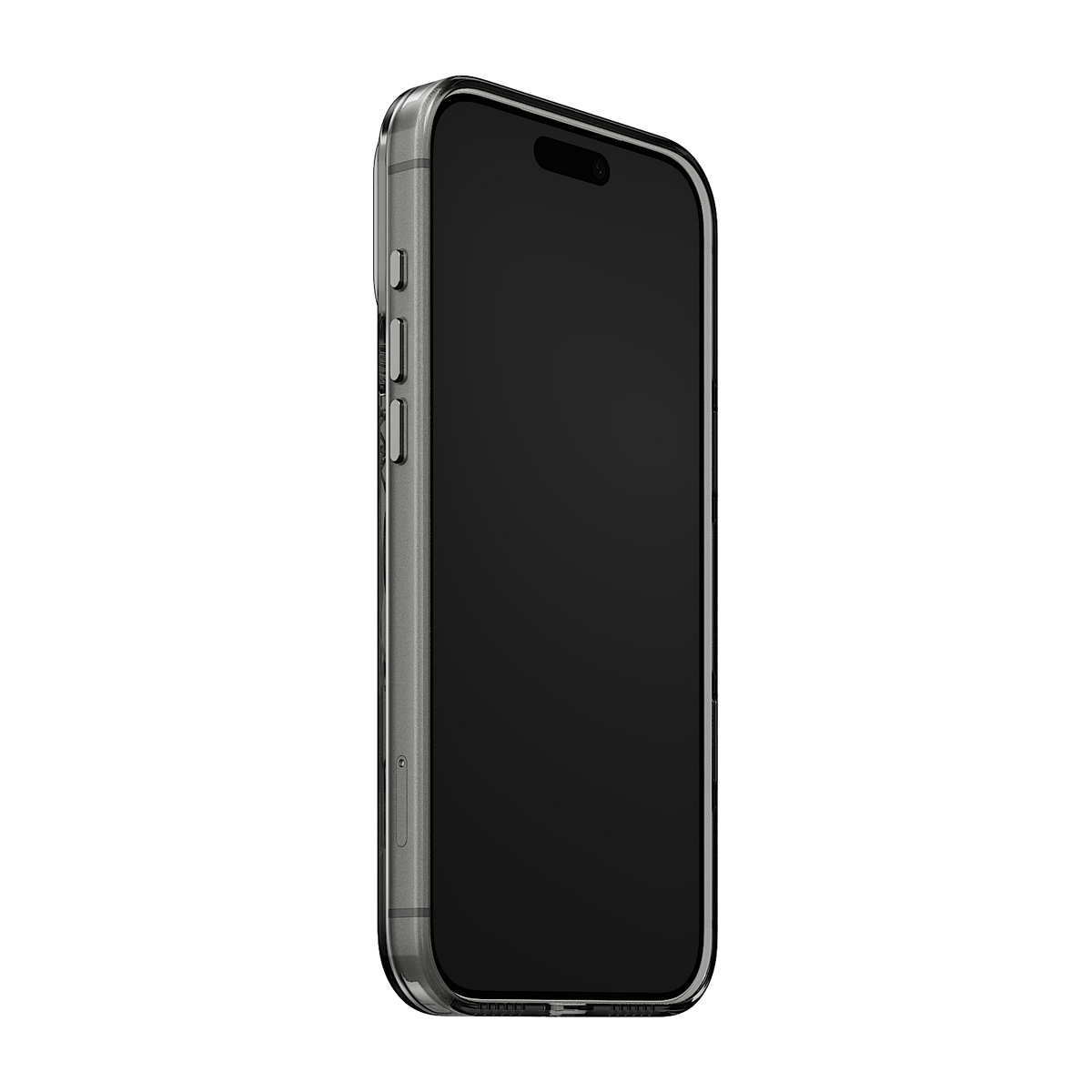 iiCASE Crystal EverClear MagSafe Case for iPhone 17 Pro image 9 - iiCase Crystal EverClear 02 01 phone filter case crystal grey phone silver slot 02