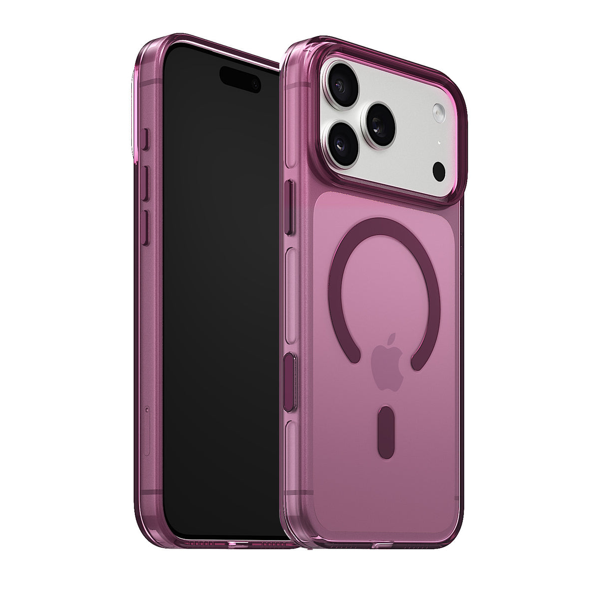 iiCASE Crystal EverClear MagSafe Case for iPhone 18 Pro image 30 - iiCase Crystal EverClear 04 01 phone filter case crystal plum phone silver slot 01