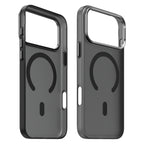 iiCASE Frost Veil MagSafe Case for iPhone 17 Pro Max image 1 - Frost Veil 01 01 phone filter case frost smoke grey phone all slot 100