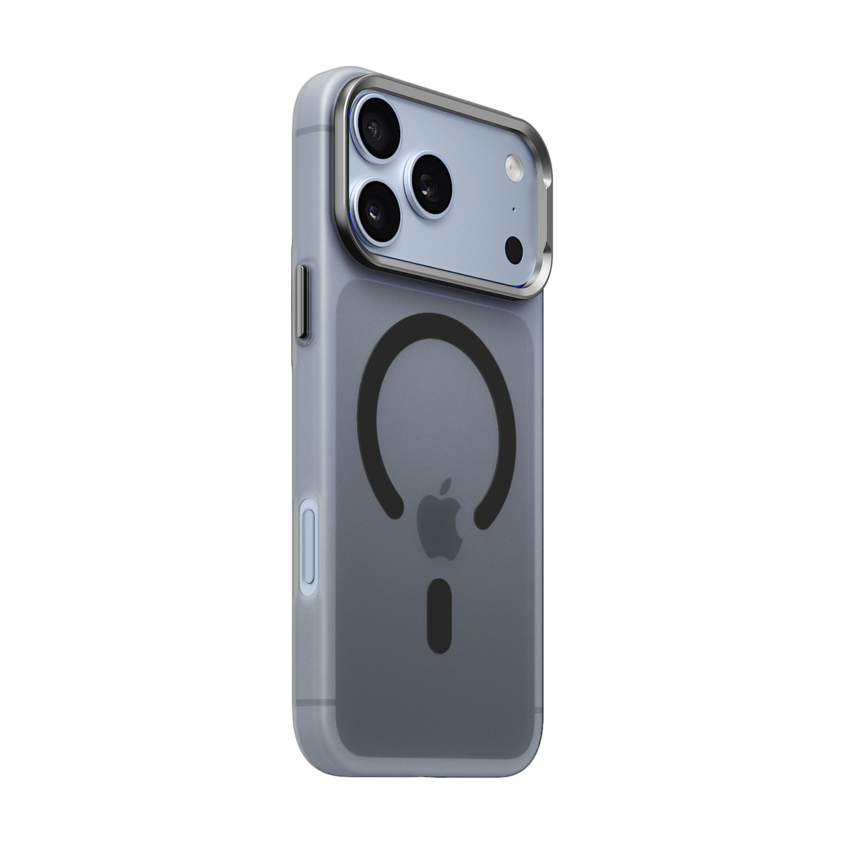 iiCASE Frost Veil MagSafe Case for iPhone 18 Pro image 4 - iiCase Frost Veil 01 02 phone filter case frost smoke grey phone glacier slot 01