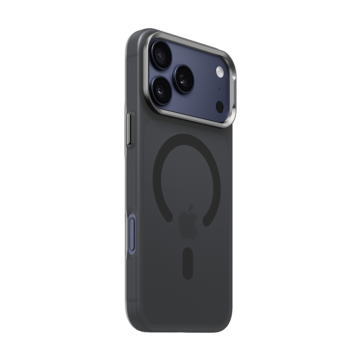 iiCASE Frost Veil MagSafe Case for iPhone 17 Pro Max image 4 - iiCase Frost Veil 01 05 phone filter case frost smoke grey phone deep blue slot 01