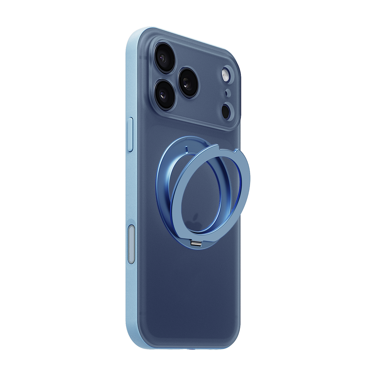 iiCASE FrostShield 360 Stand MagSafe Case for iPhone 17 Pro image 6 - FrostShield 360 01 05 phone filter case ice blue phone deep blue slot 01