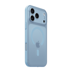 iiCASE FrostShield MagSafe Case for iPhone 17 Pro image 2 - FrostShield MagSafe 01 01 phone filter case ice blue phone silver slot 01