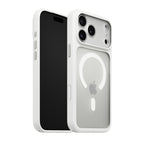 iiCASE Glacier MagSafe Case for iPhone 18 Pro image 3 - iiCase Glacier 01 01 phone filter case frost white phone silver slot 01