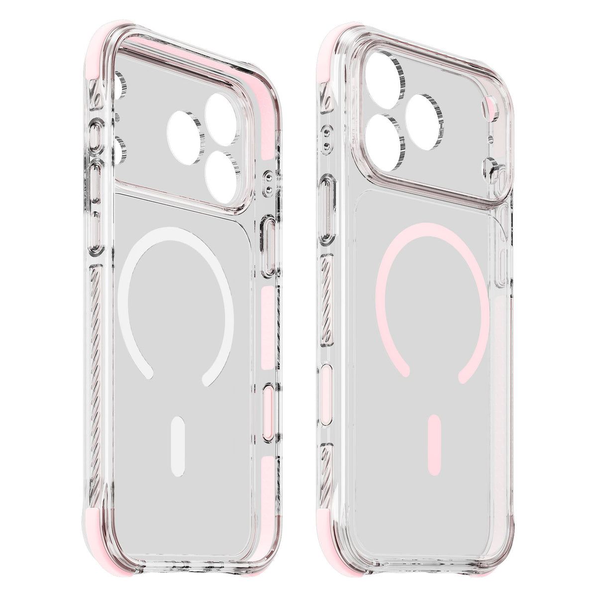 iiCASE Macaron Shield MagSafe Case for iPhone 17 Pro image 1 - Macaron Shield 01 01 phone filter case macaron pink phone all slot 100