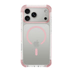 iiCASE Macaron Shield MagSafe Case for iPhone 18 Pro image 4 - iiCase Macaron Shield 01 01 phone filter case macaron pink phone silver slot 02