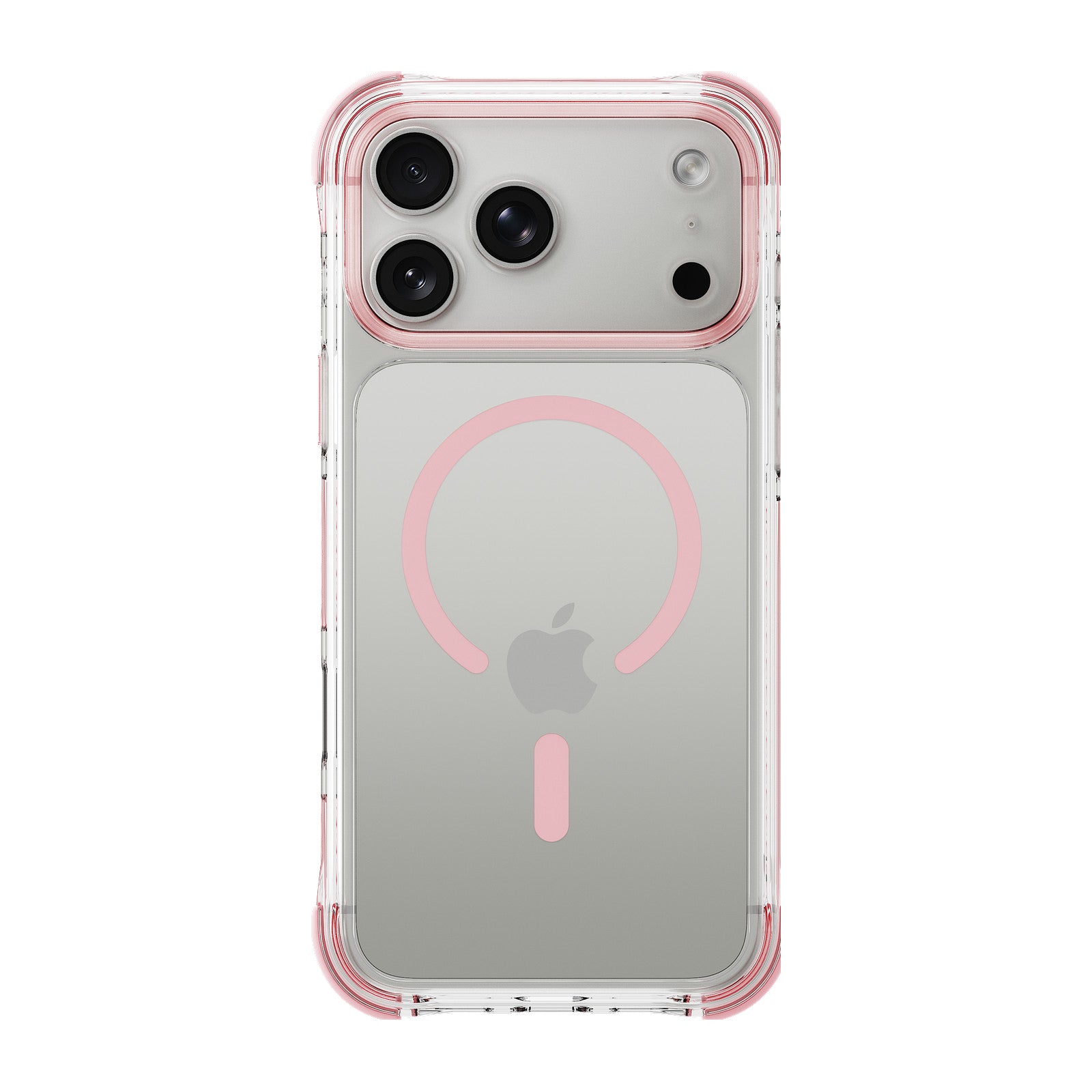 iiCASE Macaron Shield MagSafe Case for iPhone 18 Pro image 4 - iiCase Macaron Shield 01 01 phone filter case macaron pink phone silver slot 02