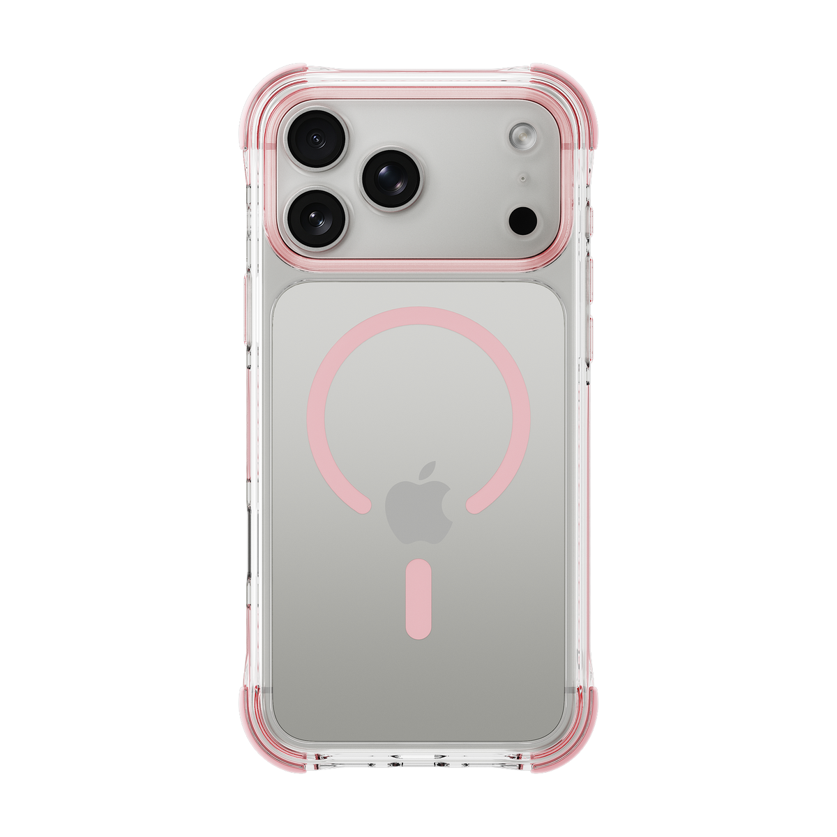 iiCASE Macaron Shield MagSafe Case for iPhone 17 Pro image 4 - iiCase Macaron Shield 01 01 phone filter case macaron pink phone silver slot 03