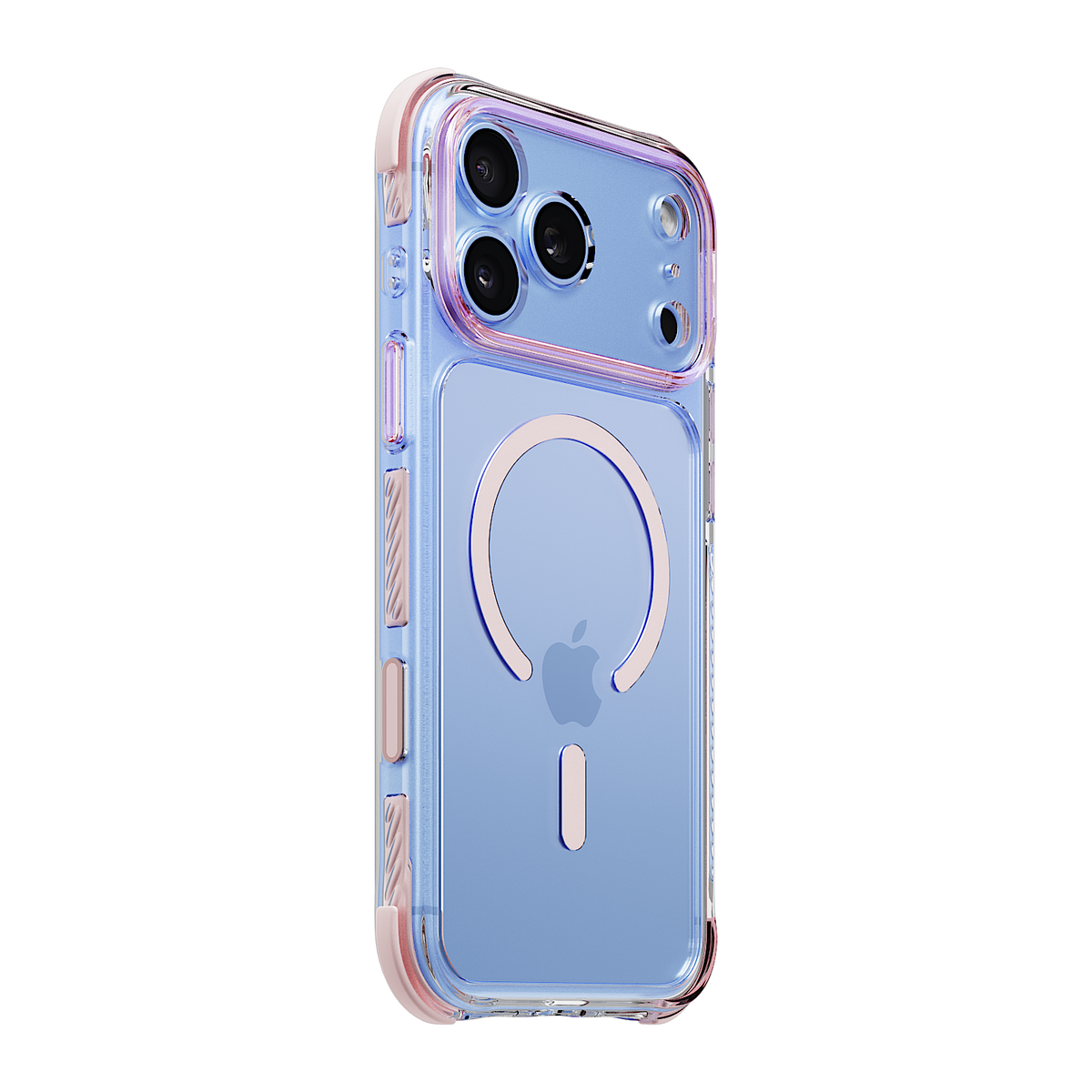 iiCASE Macaron Shield MagSafe Case for iPhone 18 Pro image 6 - iiCase Macaron Shield 01 02 phone filter case macaron pink phone glacier slot 01