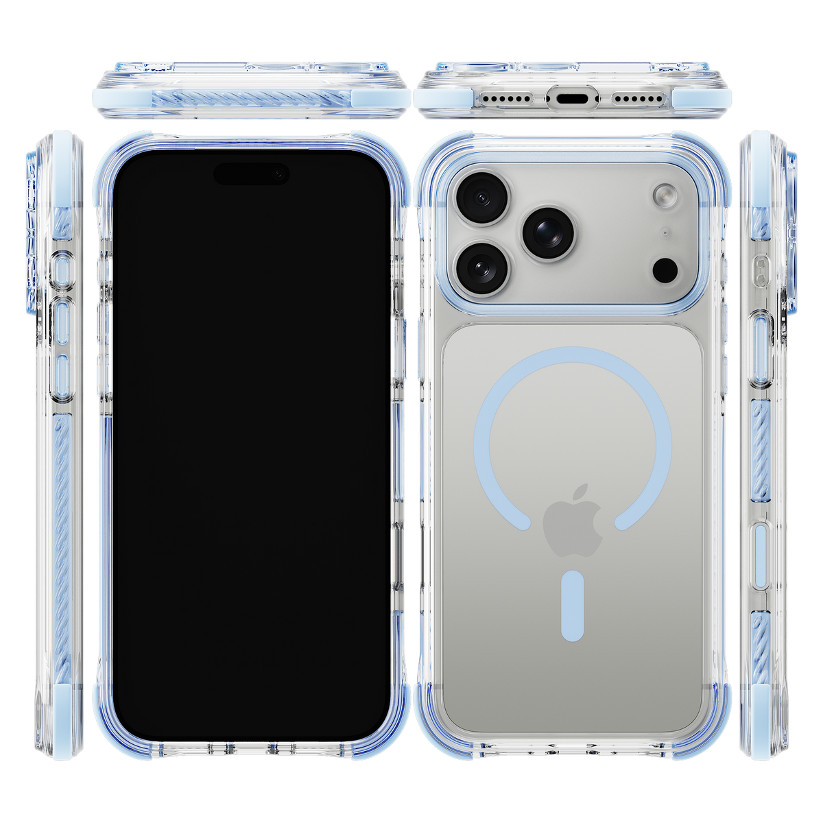 iiCASE Macaron Shield MagSafe Case for iPhone 18 Pro Max image 19 - iiCase Macaron Shield 02 01 phone filter case macaron blue phone silver slot 08