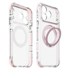 iiCASE Macaron Shield 360 Ring Stand Case for iPhone 18 Pro Max image 1 - Macaron Shield 360 01 01 phone filter case macaron pink phone all slot 100