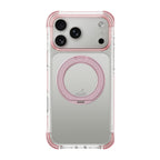 iiCASE Macaron Shield 360 Ring Stand Case for iPhone 18 Pro image 4 - iiCase Macaron Shield 360 01 01 phone filter case macaron pink phone silver slot 02