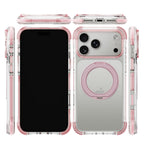 iiCASE Macaron Shield 360 Ring Stand Case for iPhone 18 Pro image 5 - iiCase Macaron Shield 360 01 01 phone filter case macaron pink phone silver slot 03